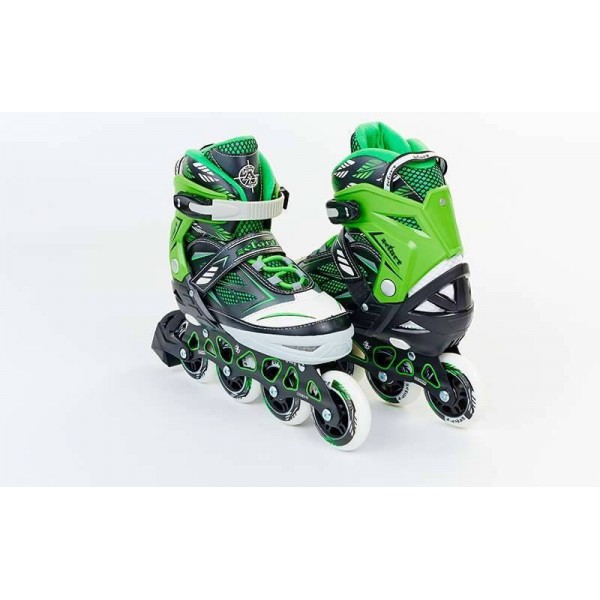 

Роликовые коньки раздвижные ZELART FOLIAGE RC-2060, Размер 39-42