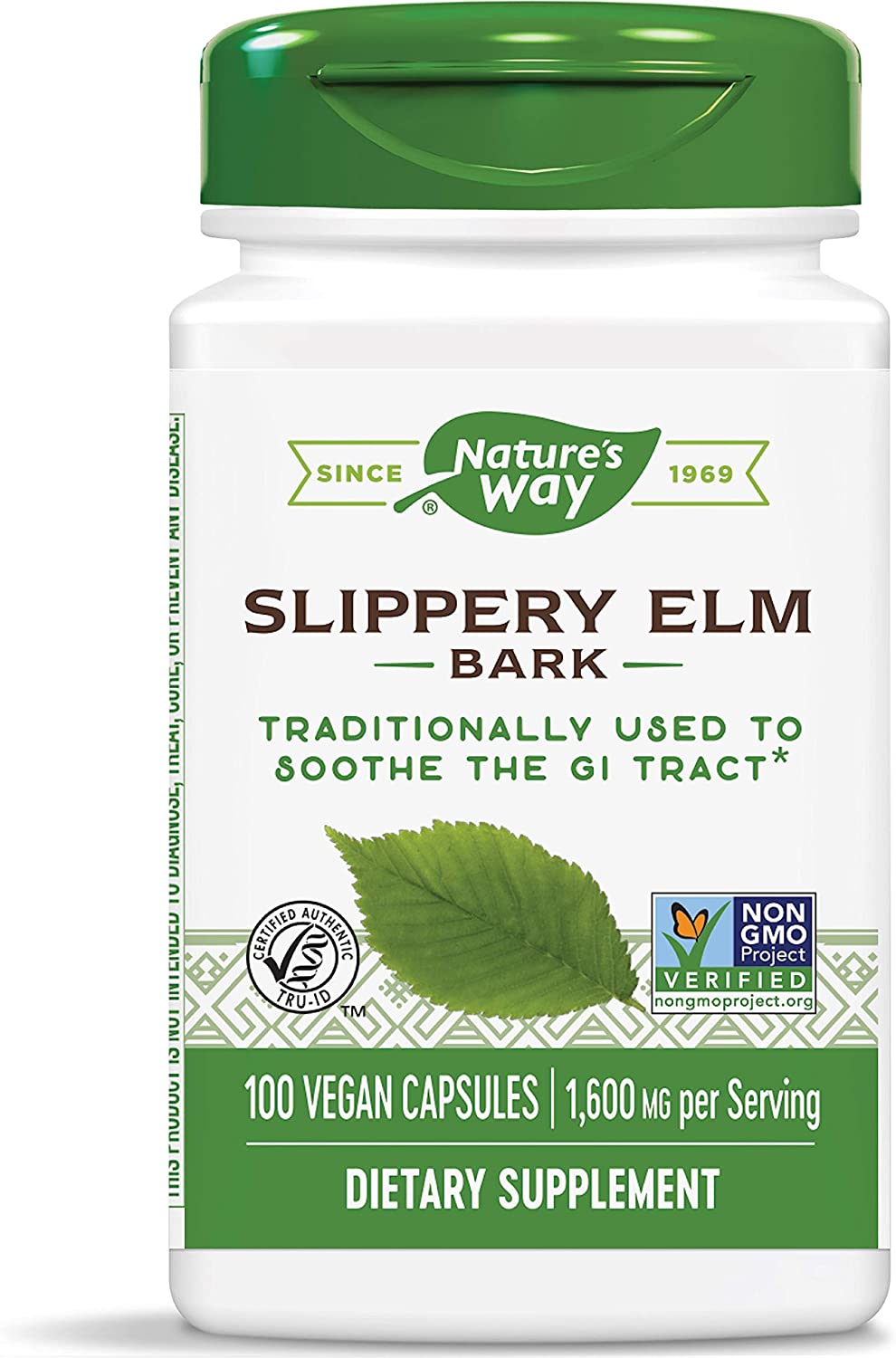 

Специальный продукт Nature's Way Slippery Elm Bark 100 капсул (4384302900)