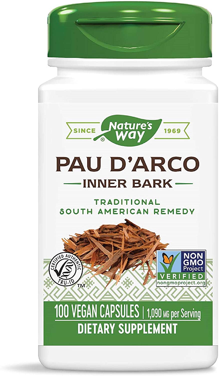 

Специальный продукт Nature's Way Pau D'Arco 100 капсул (4384302896)
