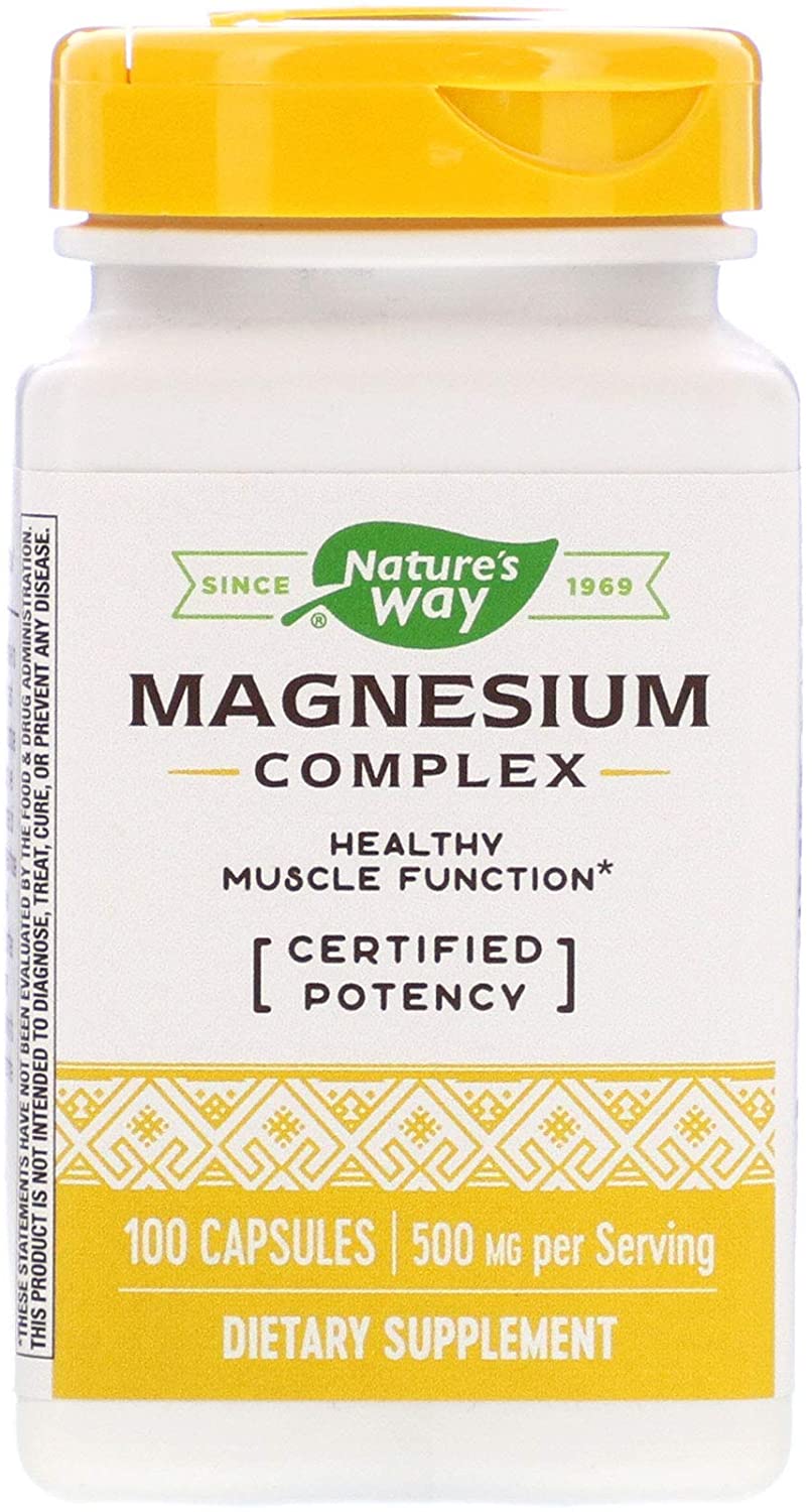 

Витамины Nature's Way Magnesium Complex 100 капсул (4384302886)