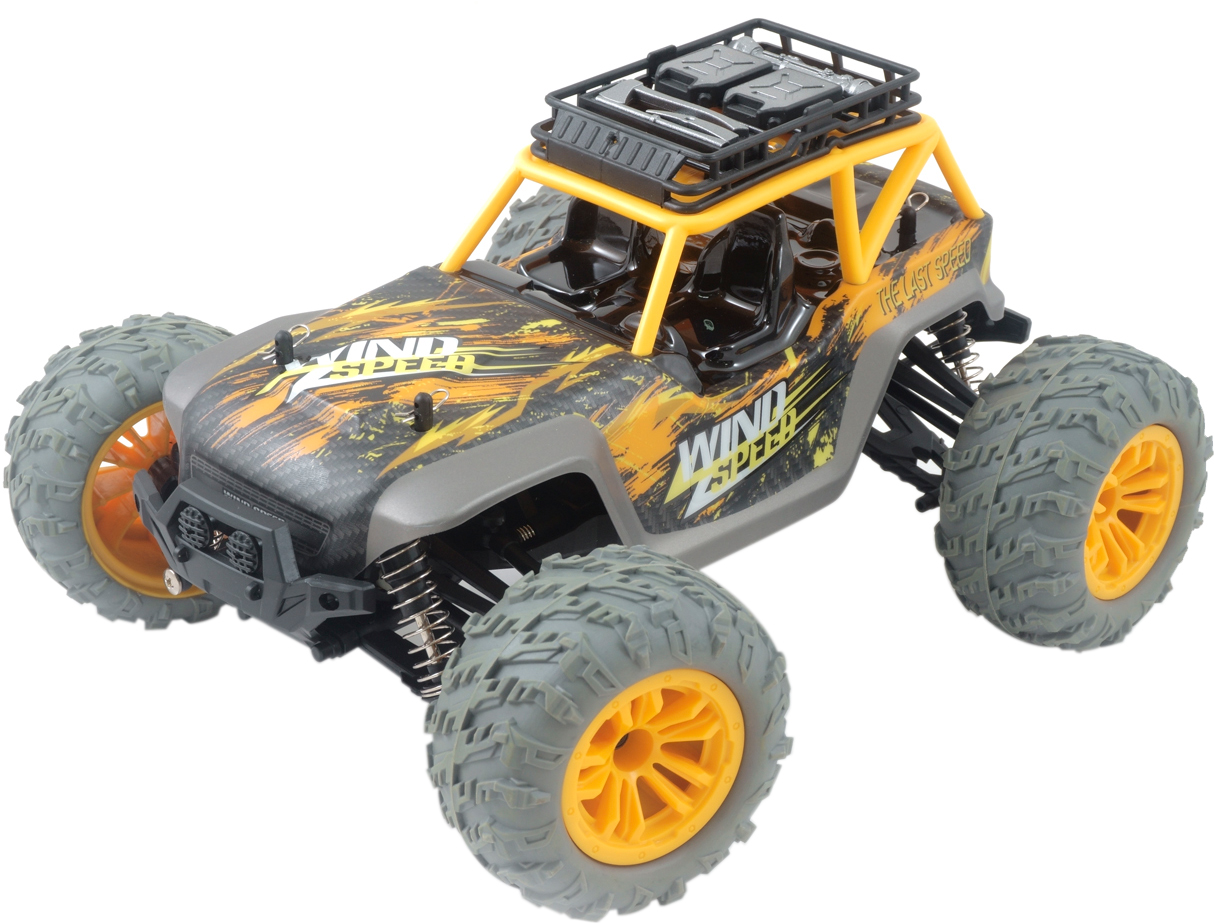 

Машинка на радиоуправлении 1:12 UJ Toys Pioneer 4WD Желтая (2722643918167)