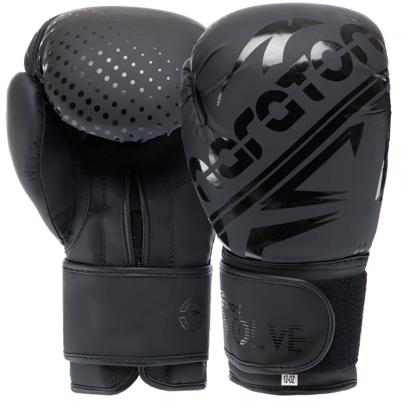 Перчатки для бокса и единоборств на липучке Maraton EVOLVE02 Black 12 ...