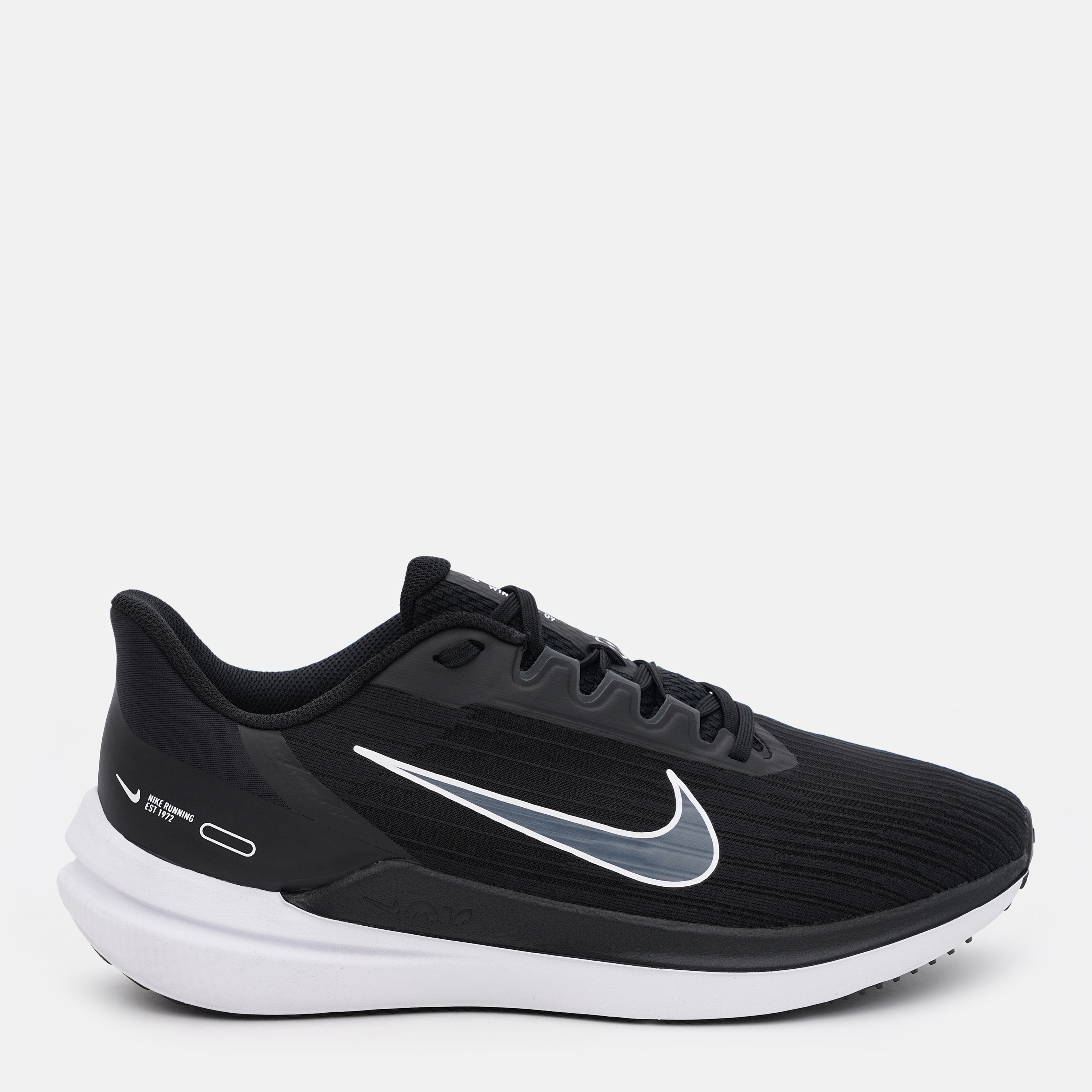 Акція на Чоловічі кросівки для бігу Nike Air Winflo 9 DD6203-001 41 (8US) 26 см Чорні від Rozetka