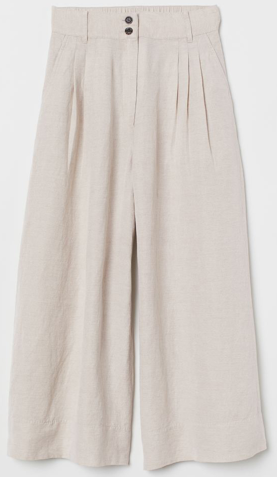 

Брюки H&M 07305669 36 Cветло-бежевые (GT02000000007266_AB5000000610068_hm00492129523)