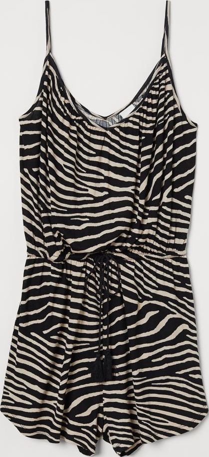 

Комбинезон H&M 07808520 S Светло-бежевый с черным