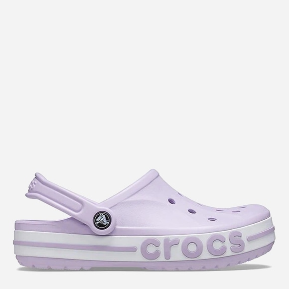 Акція на Жіночі крокси Crocs Bayaband 205089-530 37-38 (M5-W7) 23 см Лавандові від Rozetka