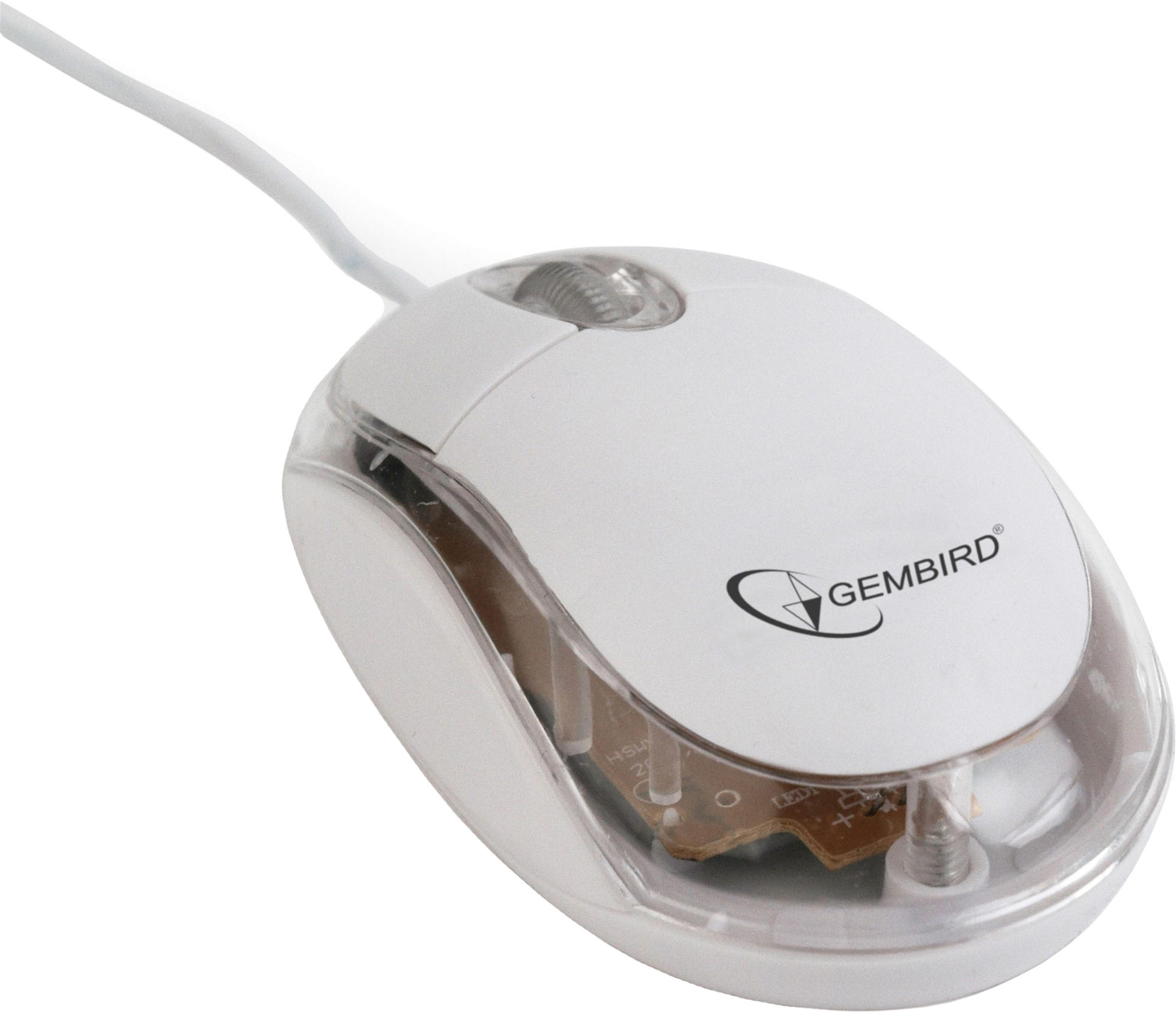 

Мышь Gembird MUS-U-01-WT USB White