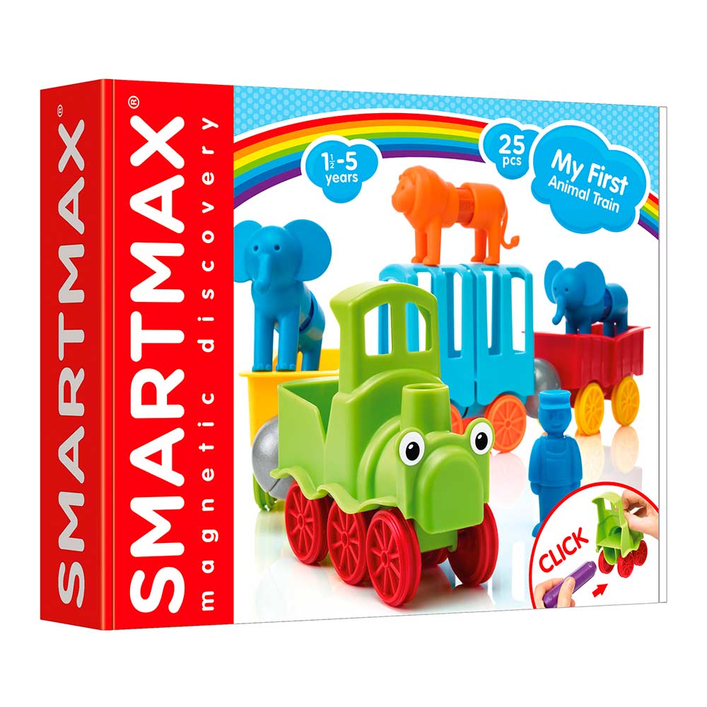 

Конструктор Smartmax Мой первый поезд с животными (SMX 410)