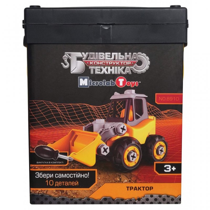 

Конструктор Microlab Toys Строительная техника - трактор (MT8910)