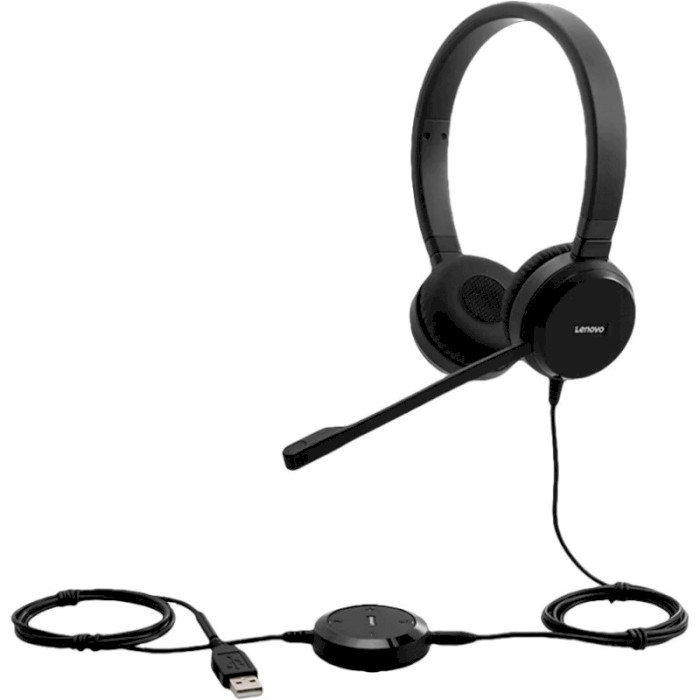 

Наушники Lenovo Pro Stereo Wired VOIP Headset (4XD0S92991)