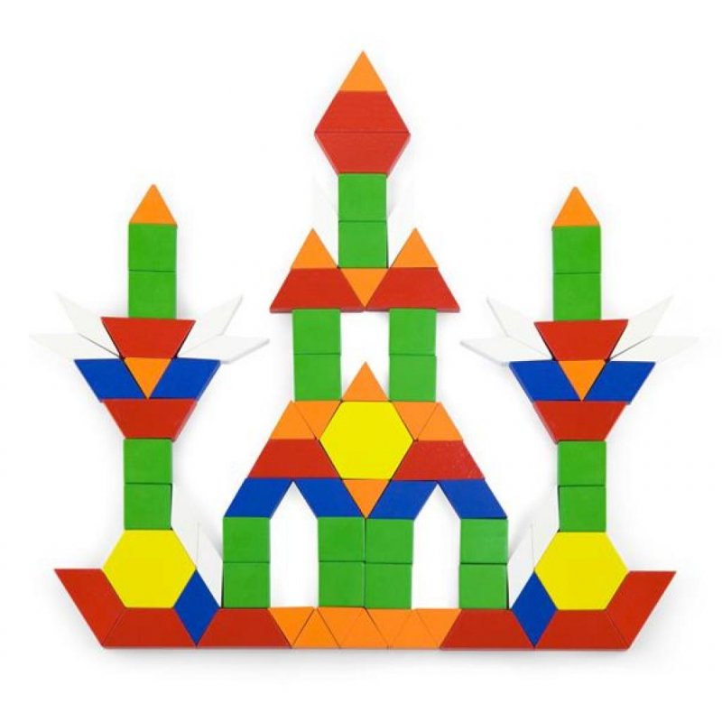 

Конструктор Viga Toys Набор строительных блоков (50065)