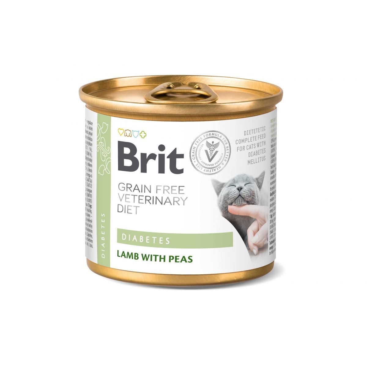 Корм Brit VetDiets консервований для котів при цукровому діабеті Бріт ...