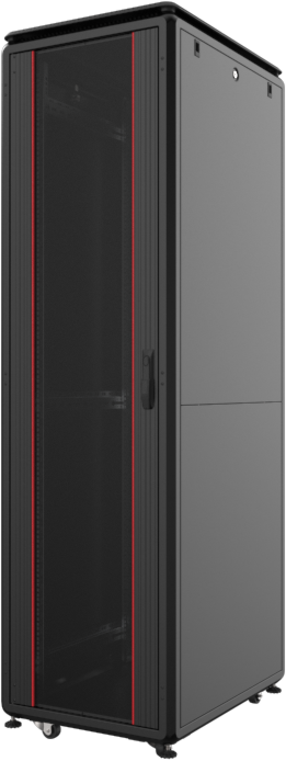 

Шафа підлогова Mirsan GTV 19" 42U 600x1000, RAL 9005 Чорний (MR.GTV42U61DE.01)