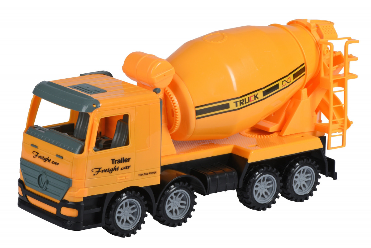 

Машинка инерционная Same Toy Super Combination Бетономешалка Желтая 98-85Ut-2