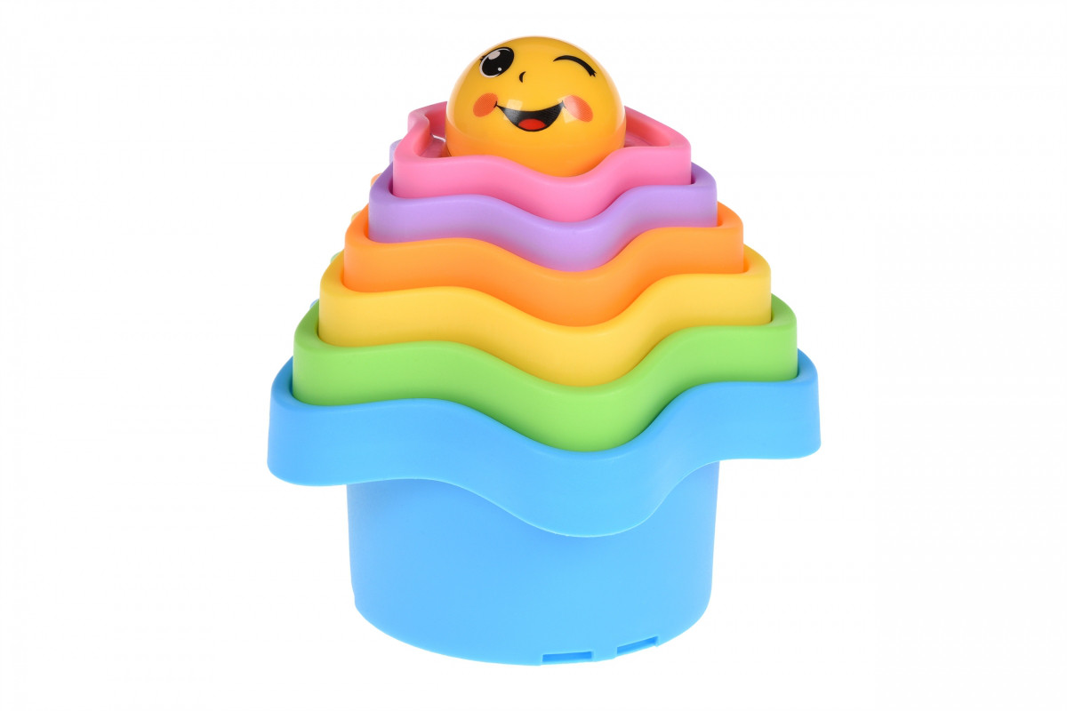 

Набор для игры с песком Same Toy Stacking cups 7ед 618-10Ut