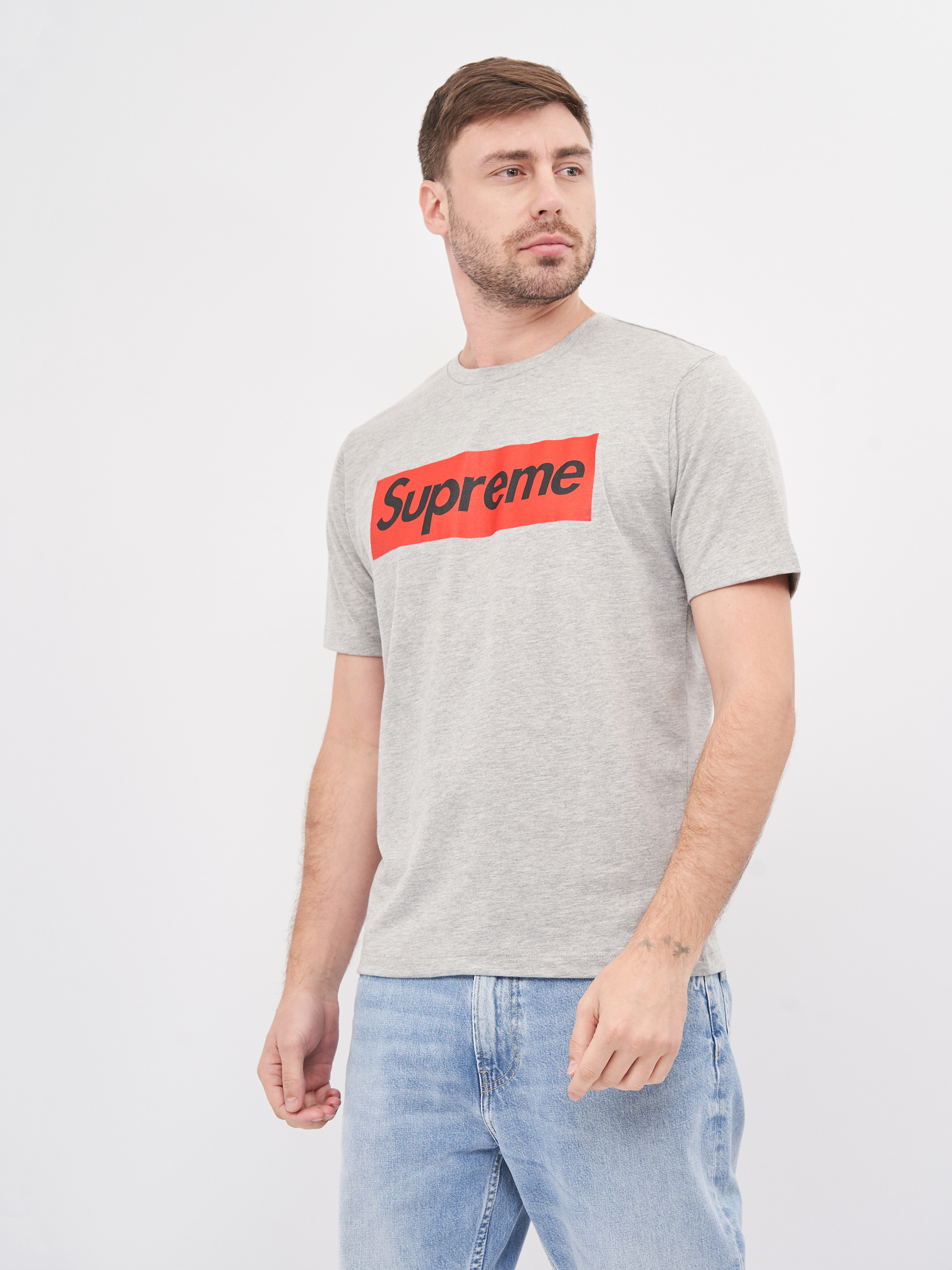 

Футболка Supreme 10373.2  (48) Серая, Футболка Supreme 10373.2 L (48) Серая
