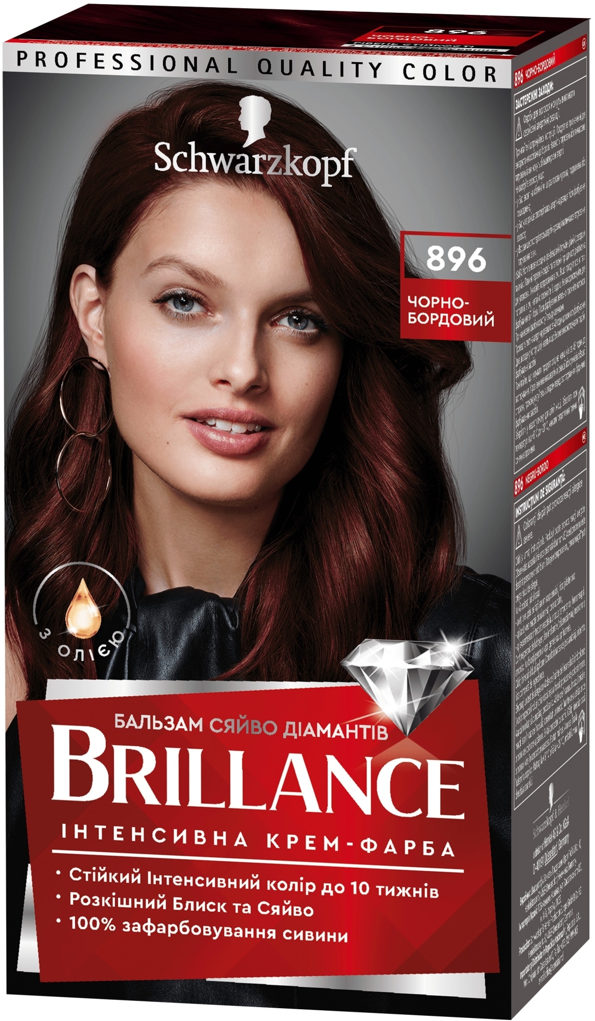 Краска для волос Schwarzkopf Brillance - « 