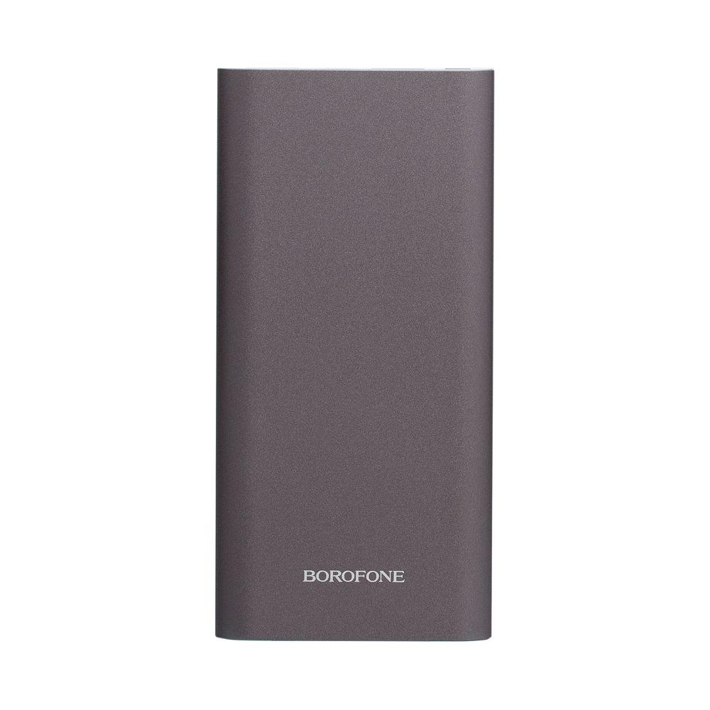 

Портативная батарея Power Bank Borofone BT19A LED индикатор 15000 mAh Серый