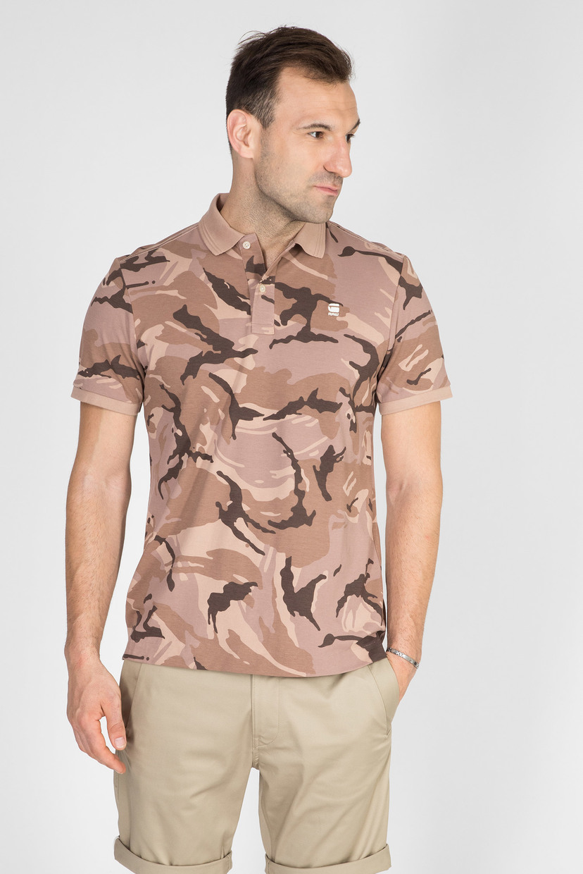 

Мужское камуфляжное поло Camo Allover Slim G-Star RAW S D16481,C204