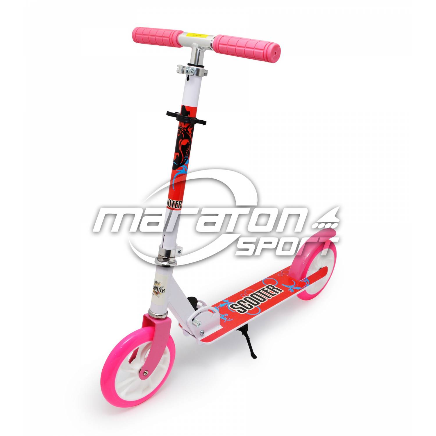 

Самокат Maraton Scooter 46, Цвет Розовый