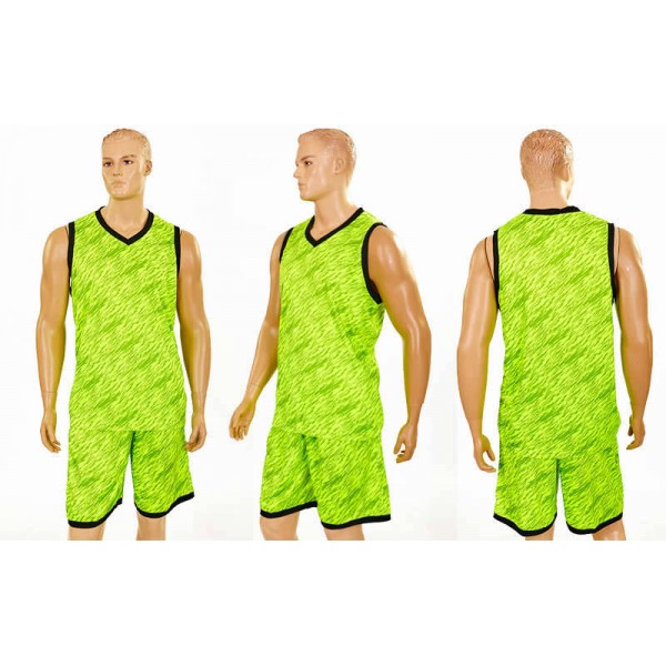 

Форма баскетбольная мужская Camo (салатовый), Размер XXL