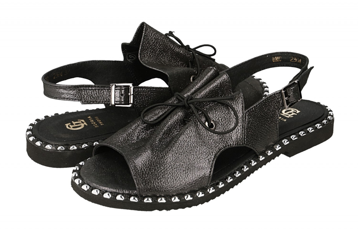

Сандалии женские Gloria 22304/407 37 Графитовые