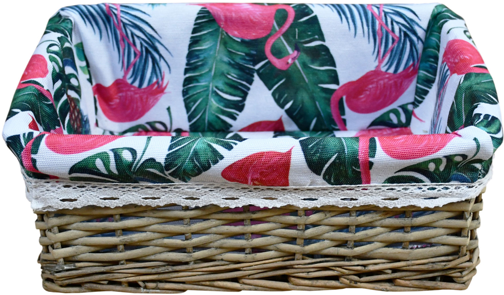 

Корзина плетеная Natural House Tropics темная 33х23х13 см (FB-53M)