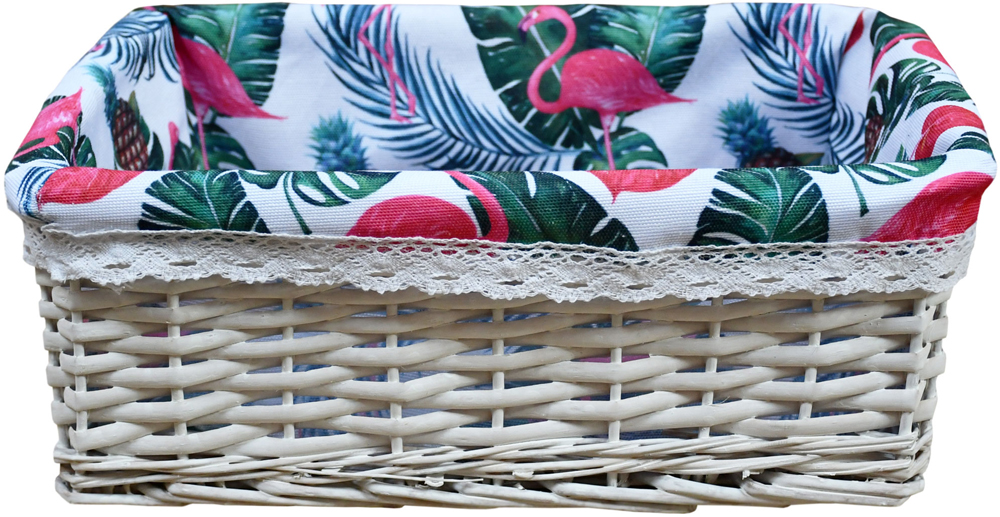 

Корзина плетеная Natural House Tropics светлая 39х29х15 см (FB-52L)