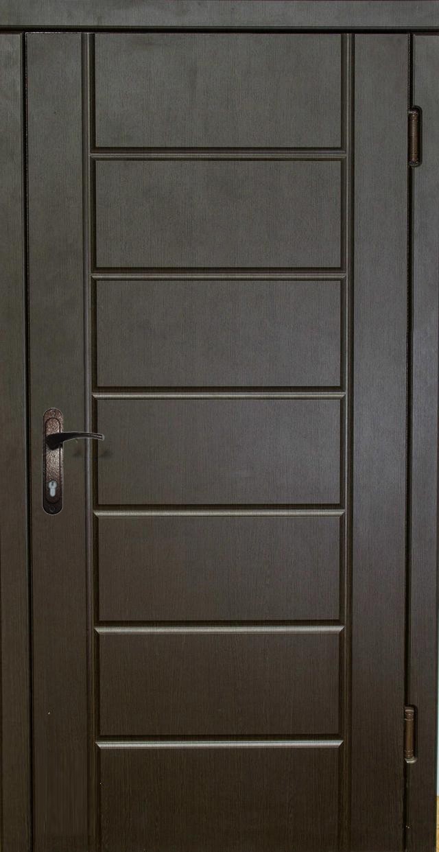 Входные двери LUCKY DOORS МДФ/МДФ на трубе 2050х960 правые Дуб (1-2647 ...