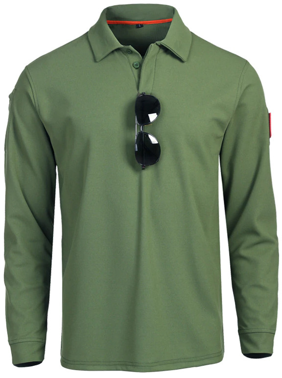 

Тактическая футболка поло Outsideca с длинным рукавом (Олива, Тактическая футболка поло Outsideca с длинным рукавом (Олива) L