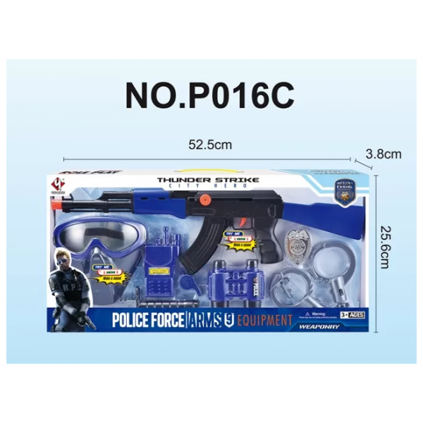 

Детский игровой набор полицейского Limo Toy 33760 NEW Series (33760_AL)
