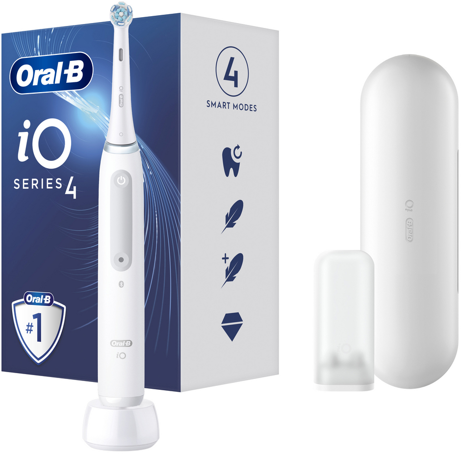 Электрическая зубная щетка Oral-B iO 4 White (4210201415305