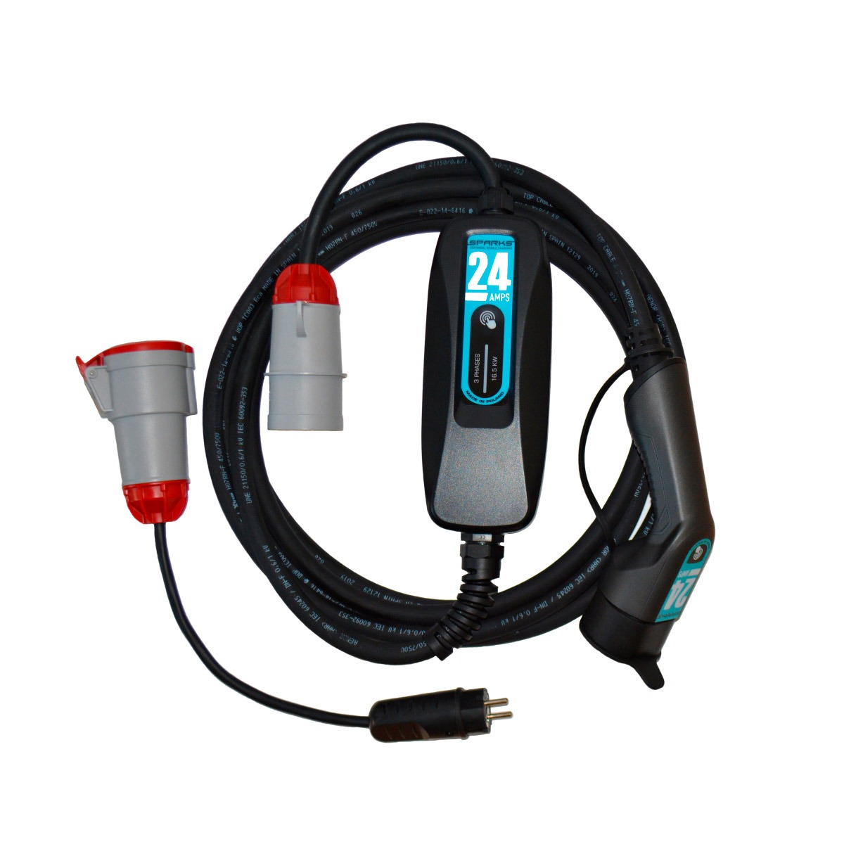 

Зарядное устройство Sparks universal mobile charger Type 2 (Mennekes)