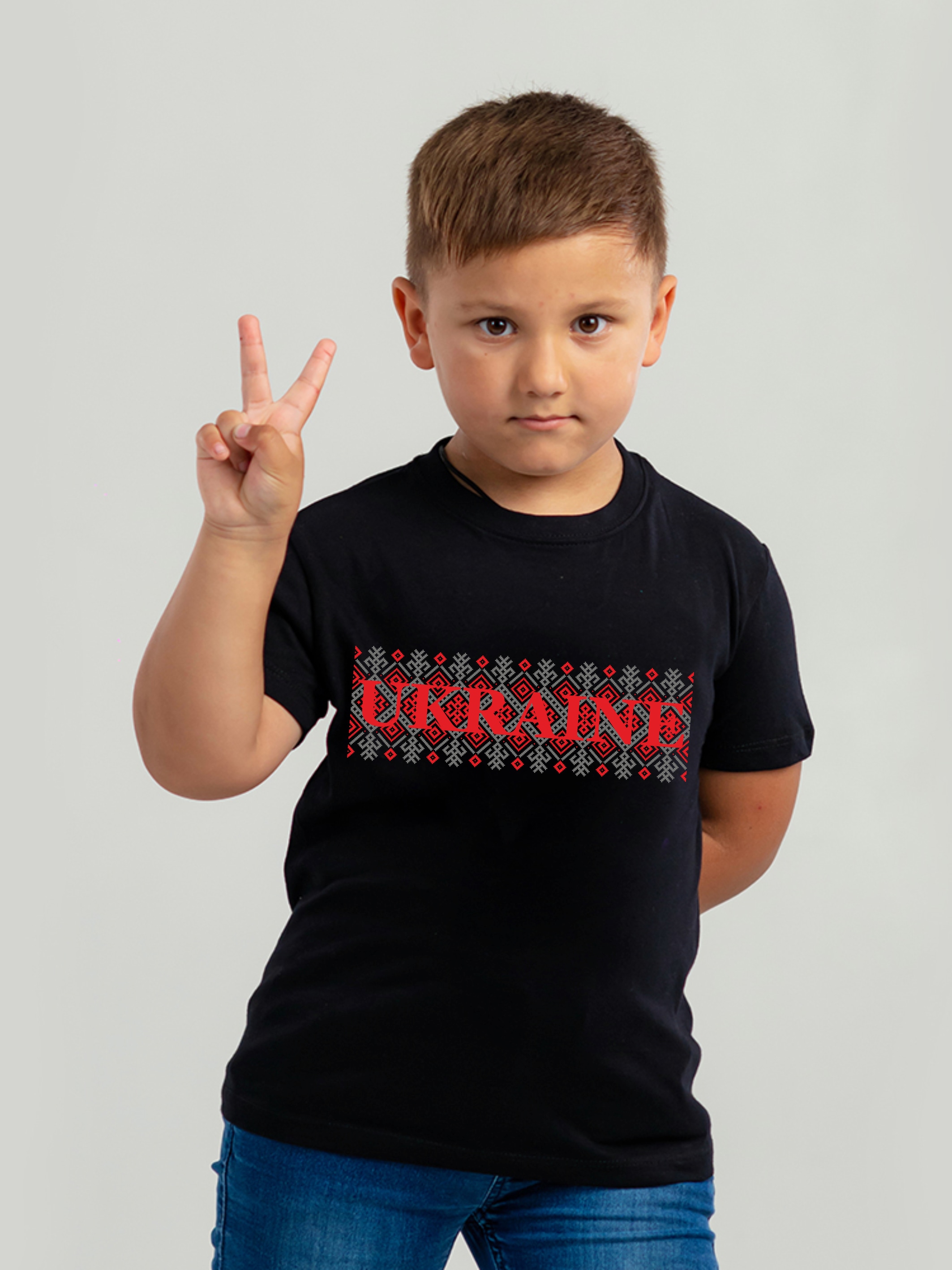 Футболка детская Sol's Regent Kids Вышиванка Орнамент Ukraine ...