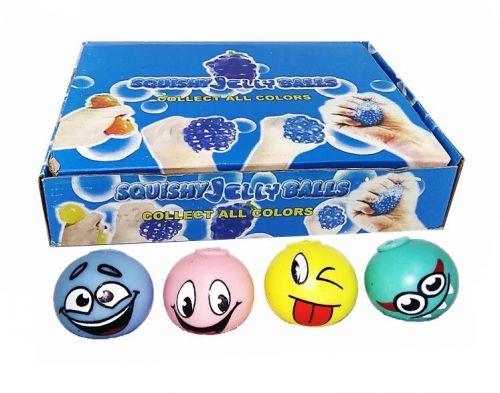 

Набор антистресс игрушек "Маленький смайлик", 24 штуки