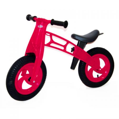 

Беговел "Cross Bike" с надувными шинами, 12" (малиновый)