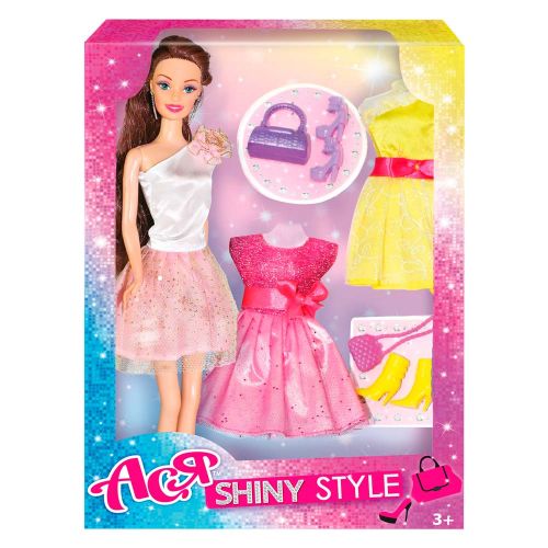 

Кукла "Ася" с гардеробом и аксессуарами