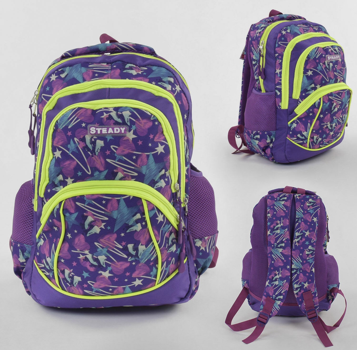 

Школьный рюкзак Chi Bag Фиолетовый (С43716-16)