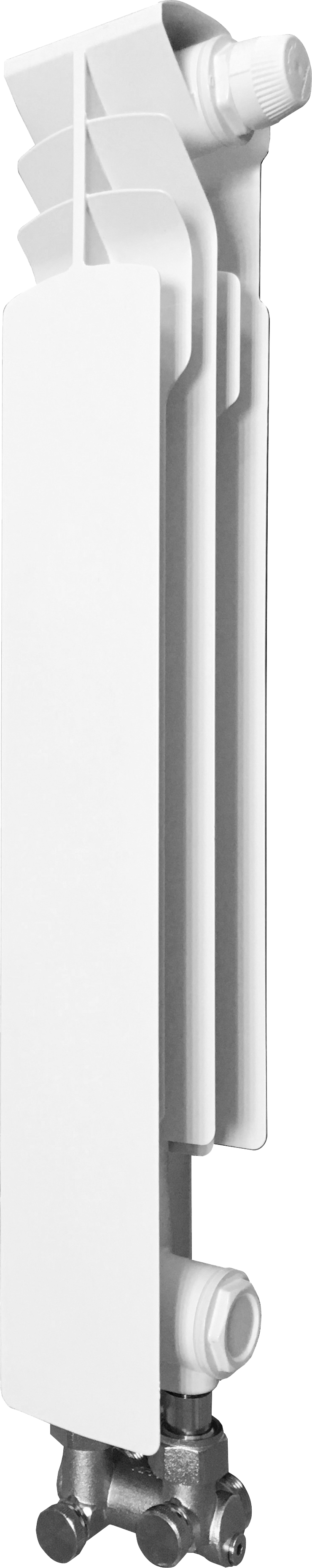 

Радиатор алюминиевый ARMATURA G500F 878-151-44 правая секция (нижнее угловое подключение)