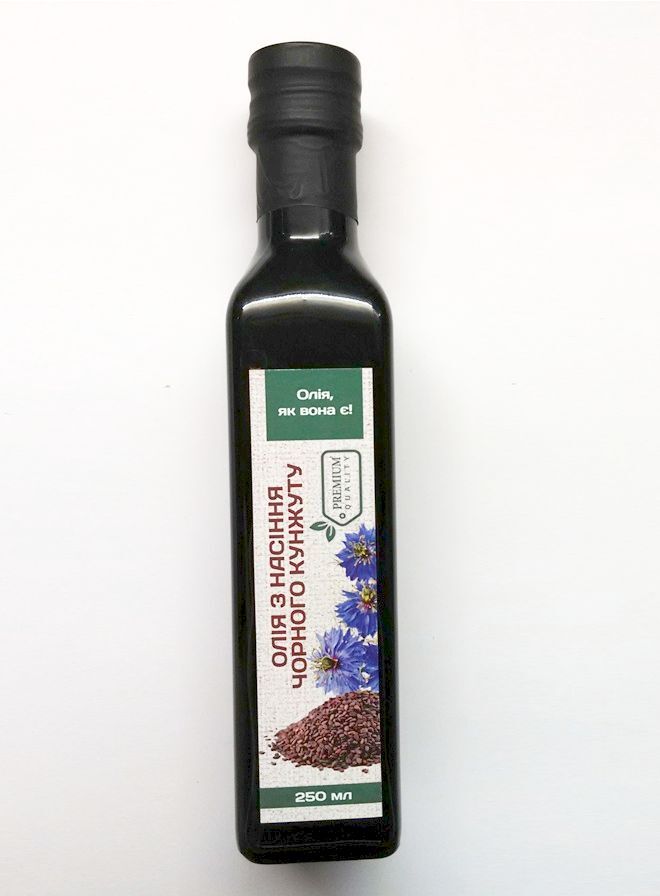 Масло из семян черного кунжута не рафинированное первого холодного ...