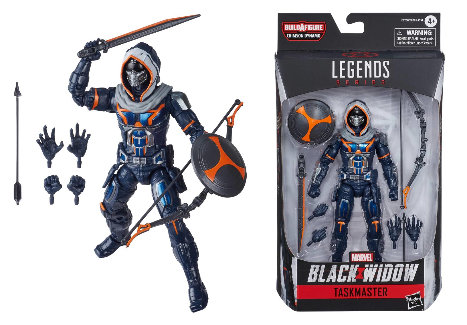 

Фигурка Таскмастер Черная вдова Legends Series Black Widow Taskmaster Hasbro E8768