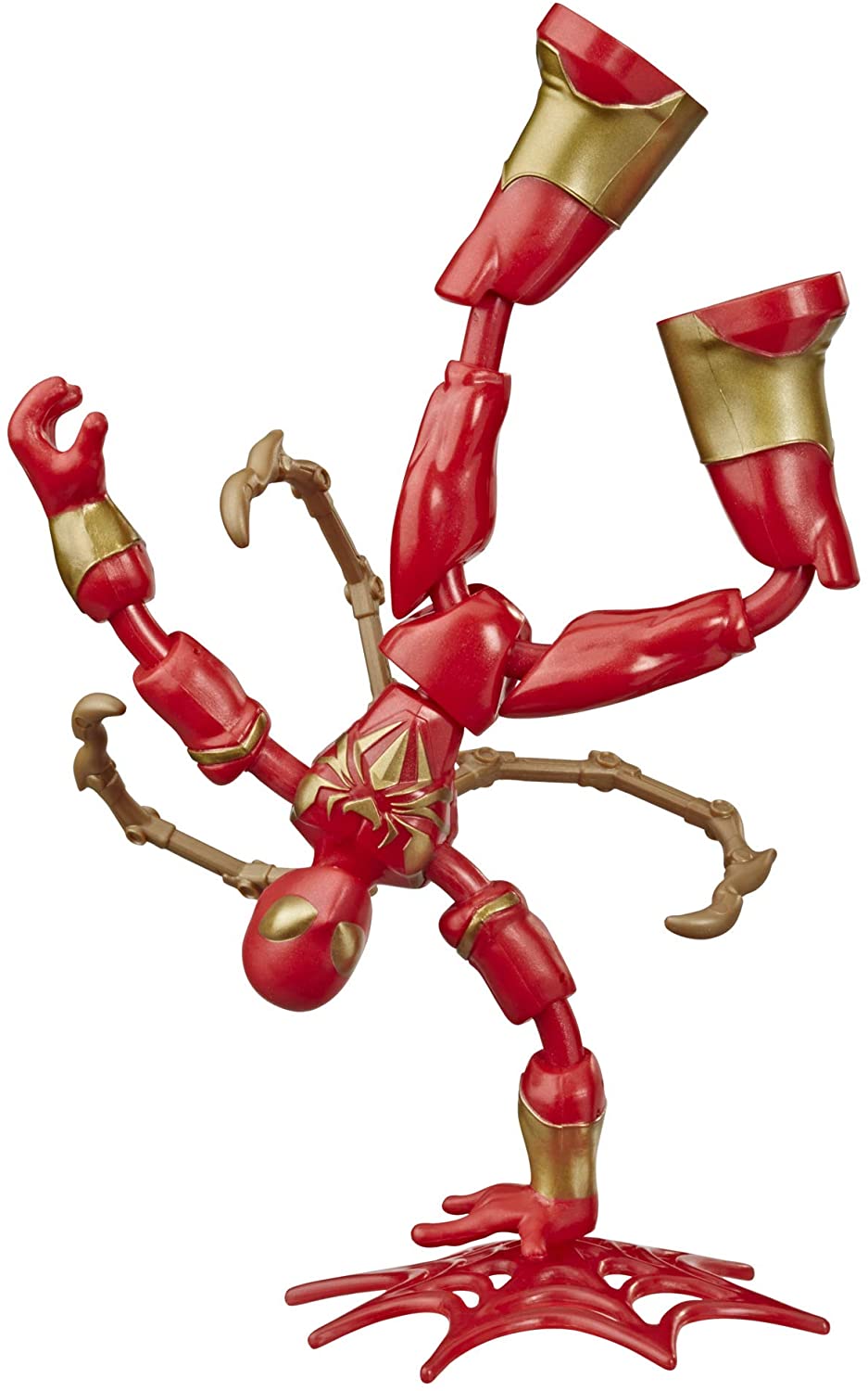 

Фигурка Человек Паук с Лапами гнущаяся Bend and Flex Iron Spider Hasbro E8972