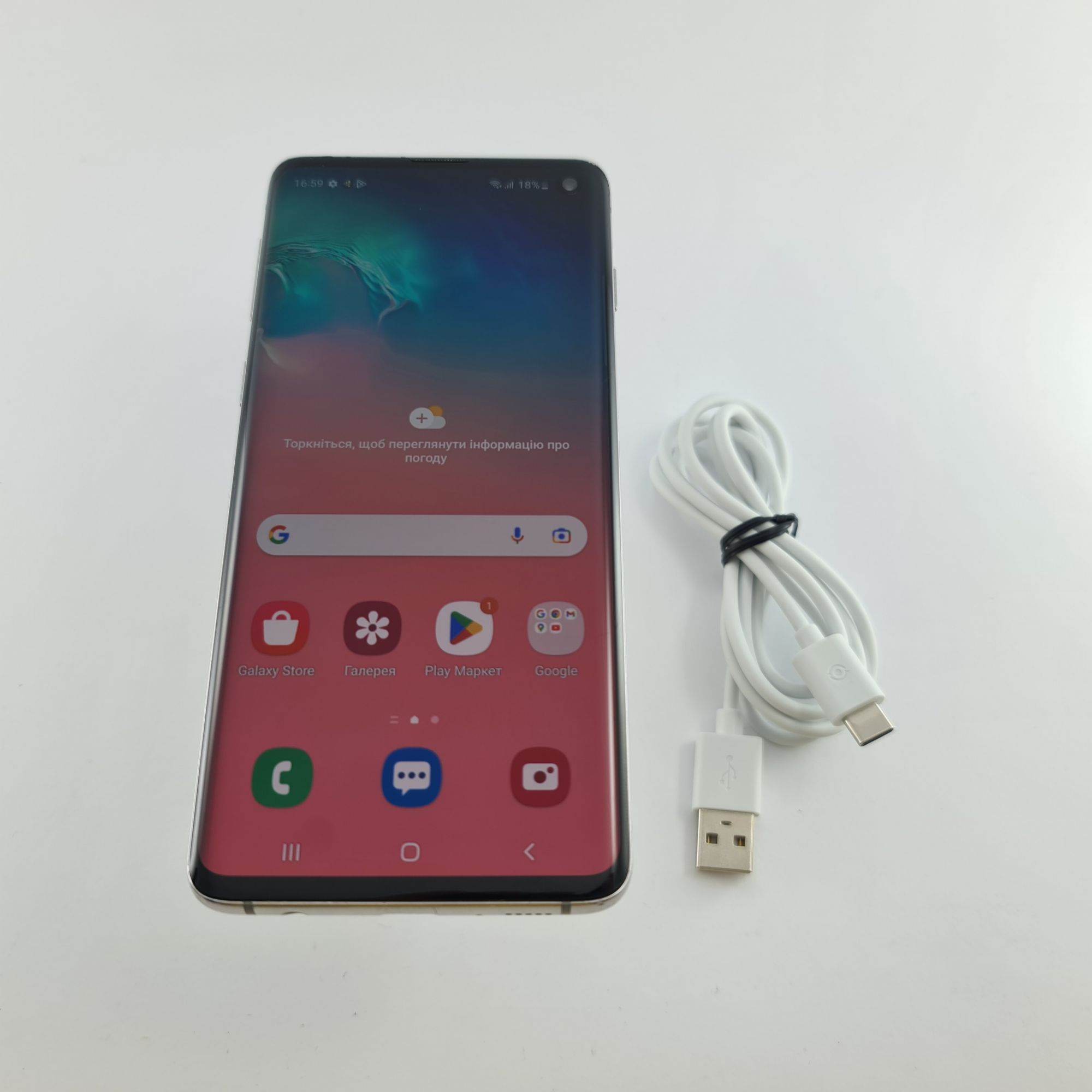 Samsung Galaxy S10 128 GB White (2C00006536) БУ – фото, отзывы ...