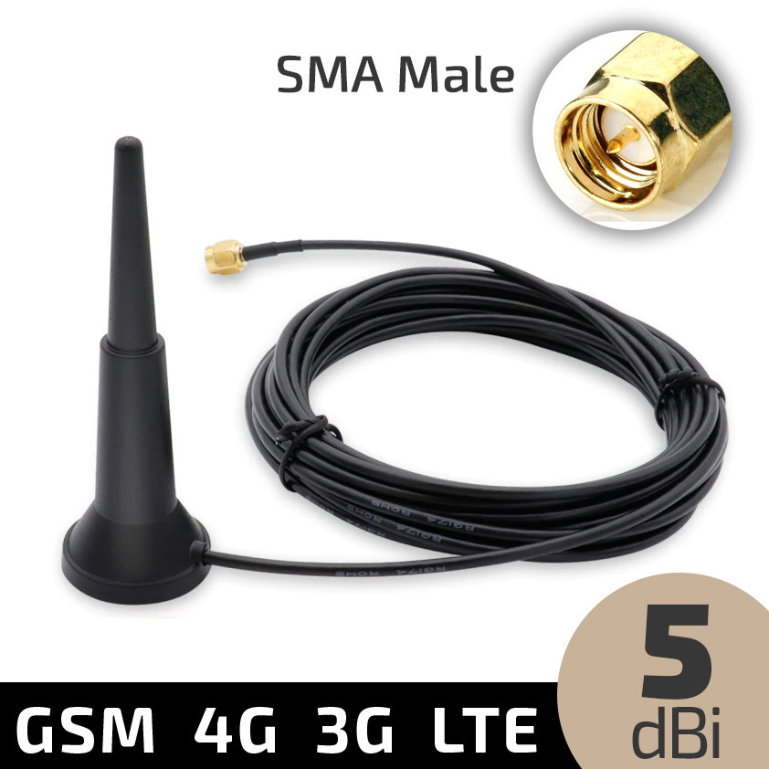 Антенна 1800/2100 МГц GSM/3G/4G - MediaWave MWA-1821-Y14