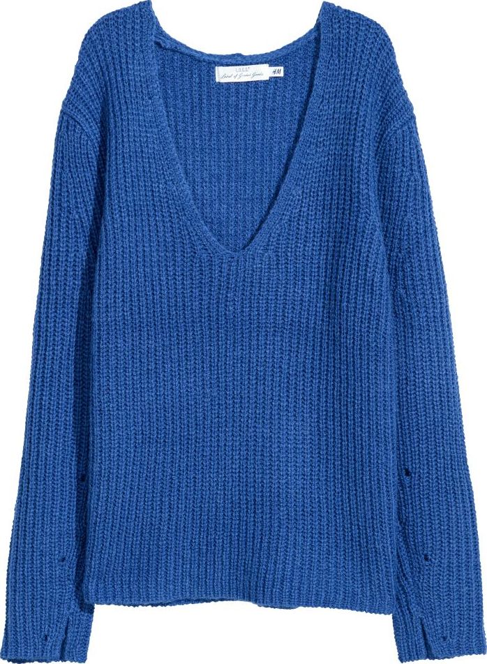 

Пуловер H&M 5687036 S Светло-синий