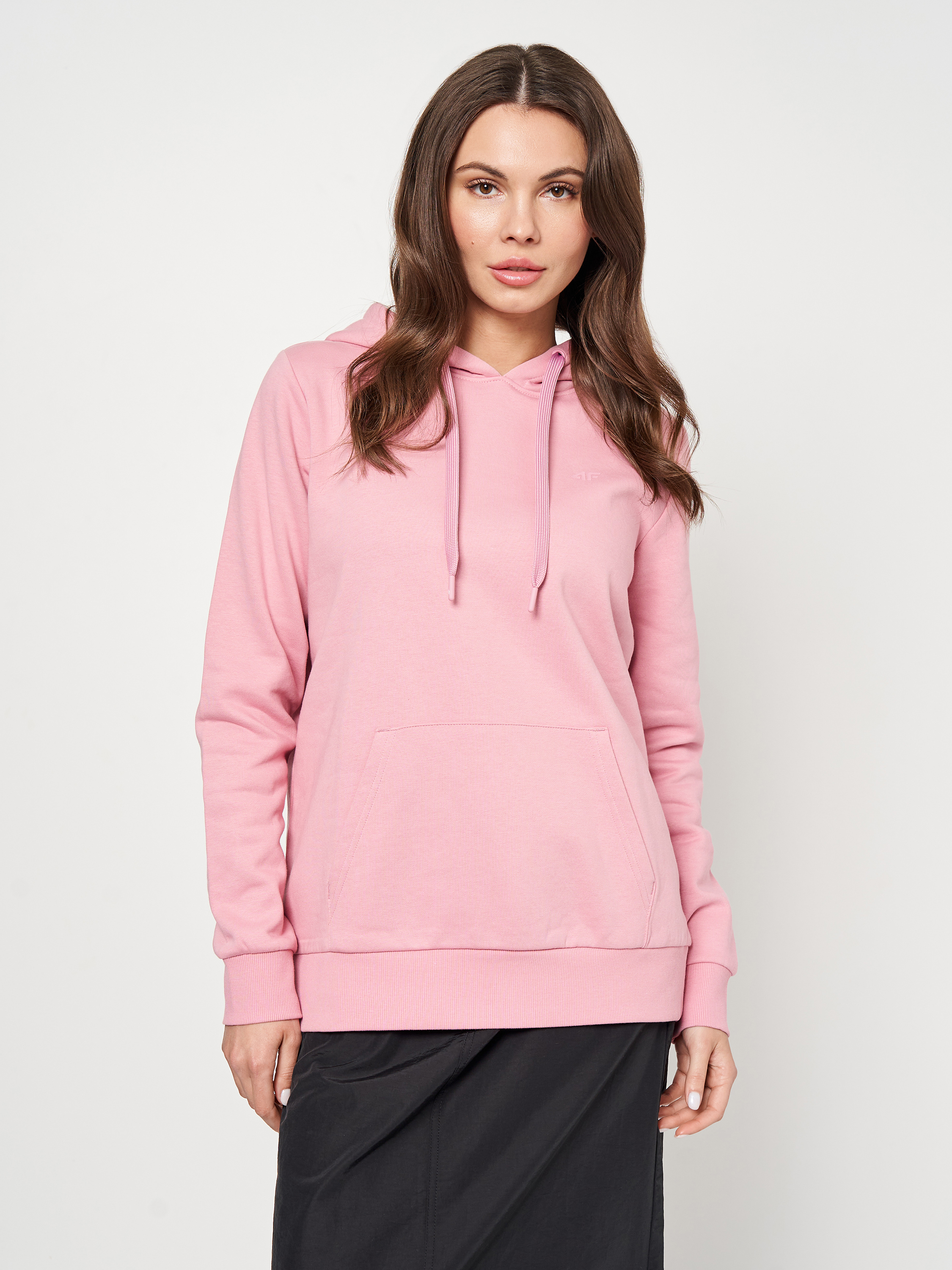 Акція на Худі жіноче 4F Sweatshirt F372 4FSS23TSWSF372-56S XS Рожеве від Rozetka