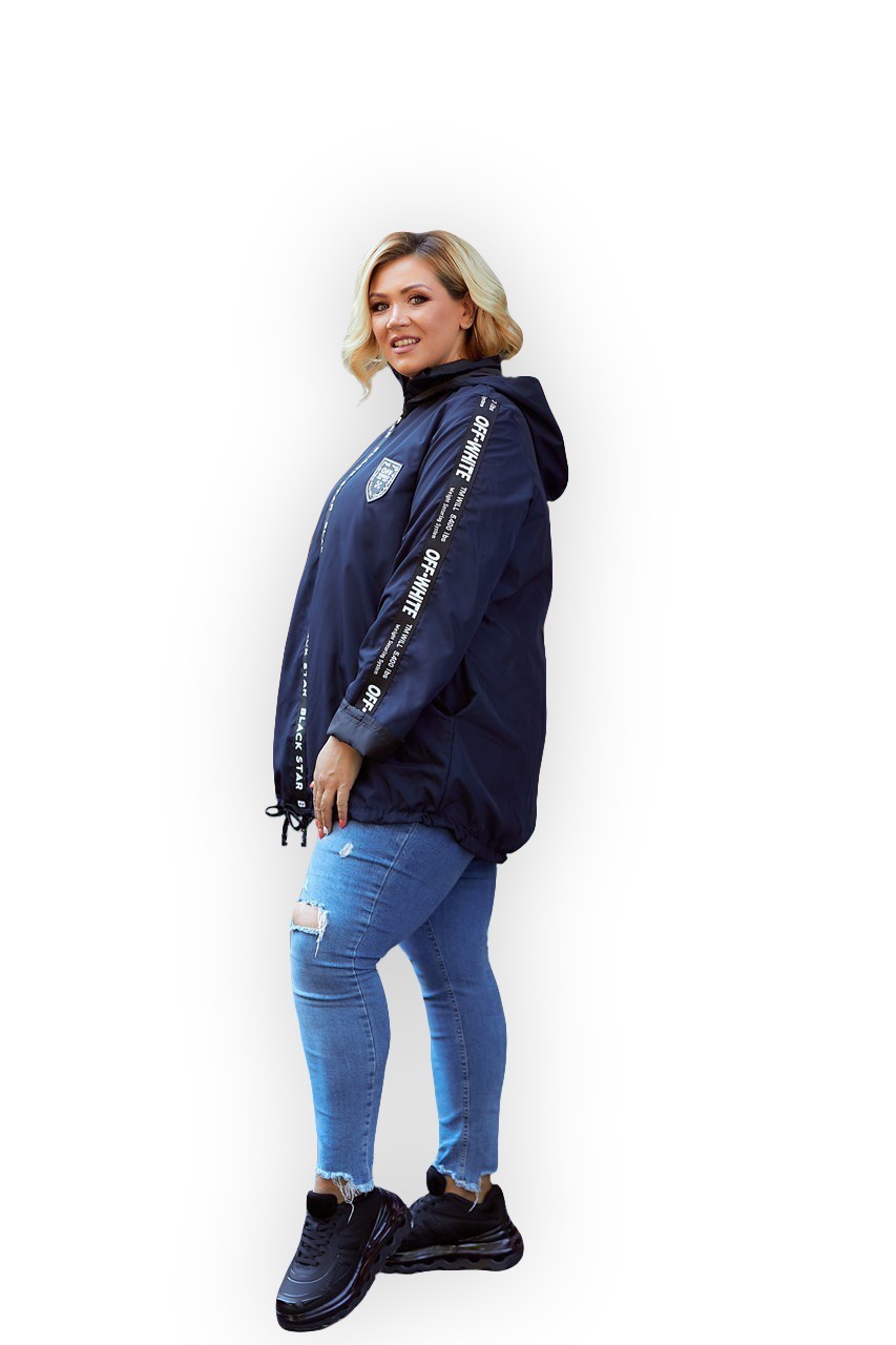 

Куртка демисезонная Clothes Plus 1127-5 - Синяя, Куртка демисезонная Clothes Plus 1127-5 60-62 Синяя