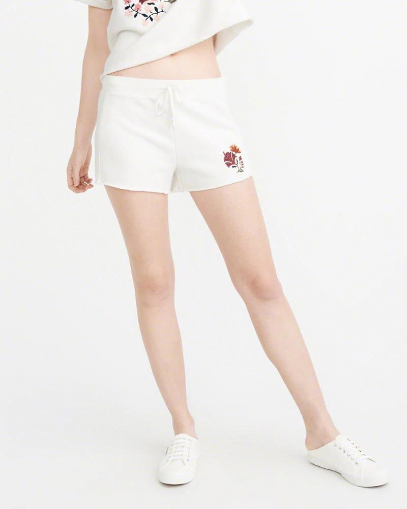 

Спортивные шорты женские - шорты для спорта Abercrombie & Fitch AF4008W XS 10232 Молочный