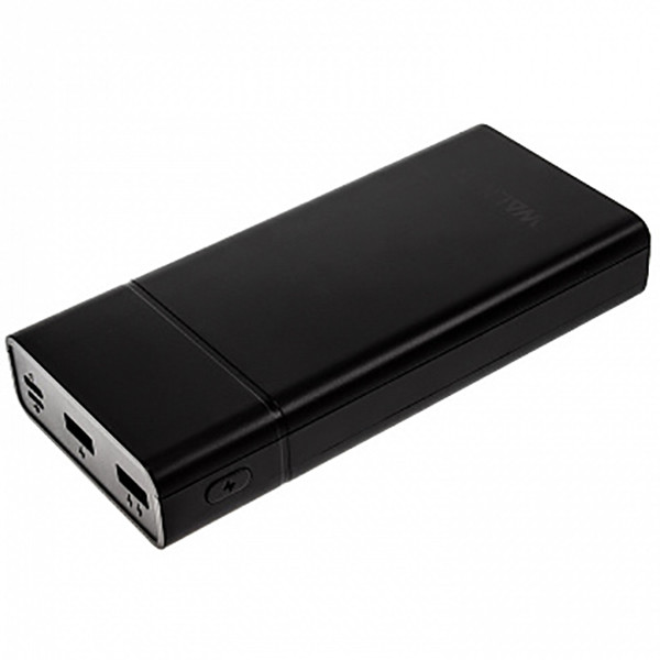 

УМБ Power Bank Walker WB-520 20000mAh 2xUSB / 2.1A / 2.1A / Type-C / micro Black