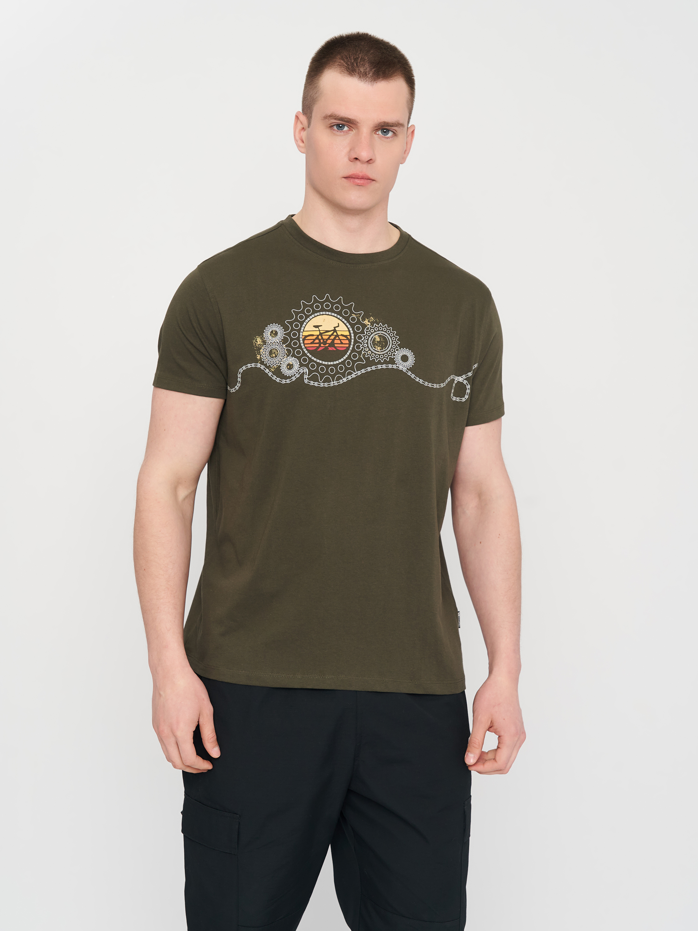 Акція на Футболка Trespass MATOTSTR0069 2XL Dark Khaki від Rozetka